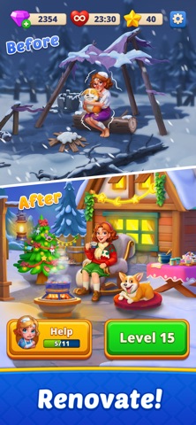 Design Match 3D - Tile Match 3 iPhone screenshot