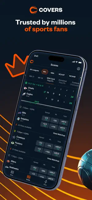 Covers: Scores, Picks and Odds screenshot 1