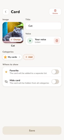 RomaTalk: AAC Talking Cards Screenshot 3 of 10