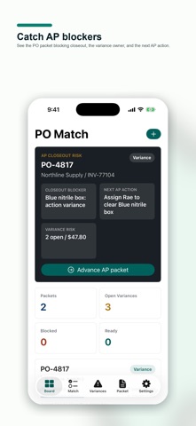PO Match Studio のスクリーンショット