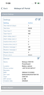 Mobeye messages screenshot 7
