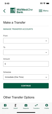 MidWestOne Bank Screenshot 2 of 4