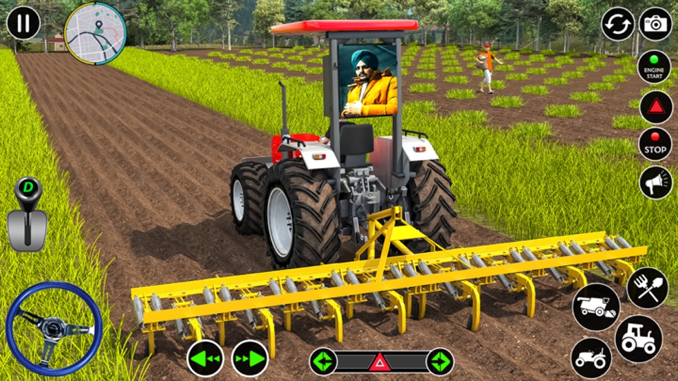 #5. Tractor Simulator Games 2024 (iOS) Podle: Muhammad Awais Akram