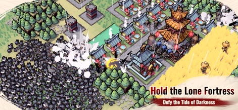 Inkvasion - Witness the challenging defense of a central fortress against relentless waves of corrupted ink-born creatures.