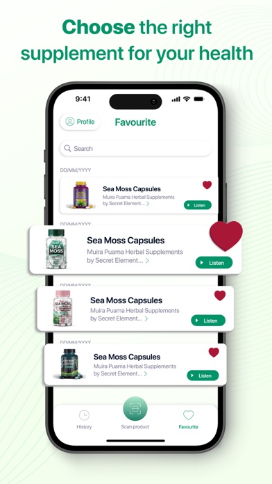 VitaScan: Supplements Scanner Screenshot