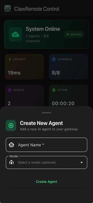 ClawRemote AI Screenshot 4 of 6