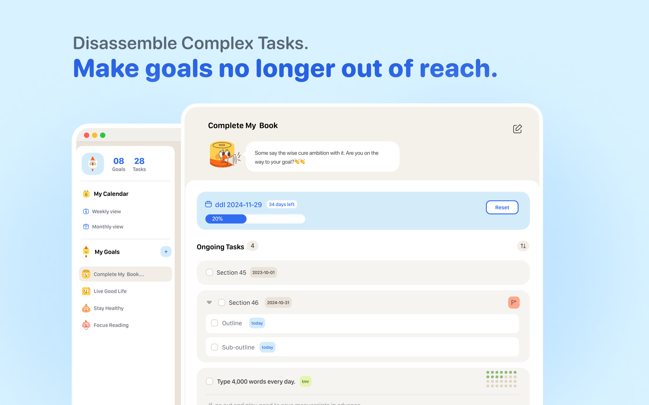 CanGoal: Simple Task Planner