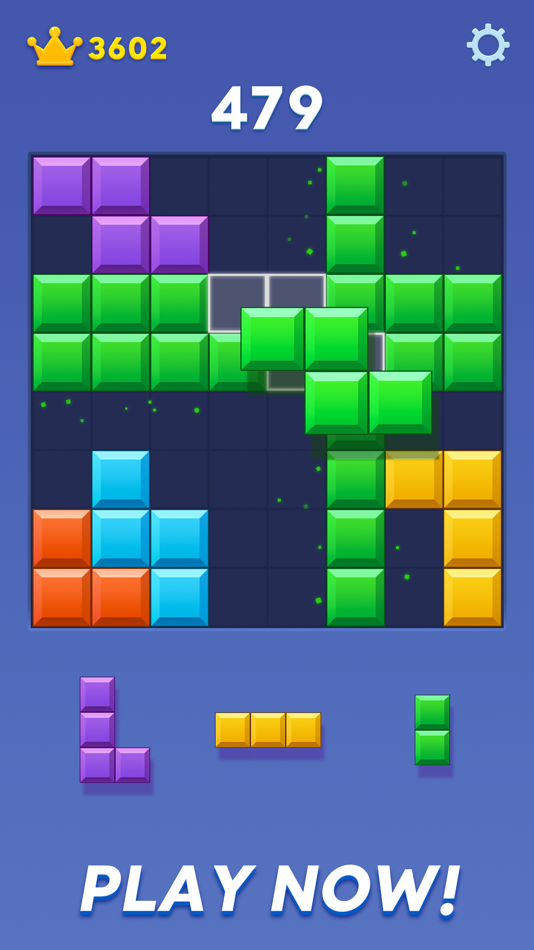 #7. Block Blast! (iOS) Podle: Hungry Studio