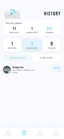 Bridge NIL iPhone screenshot