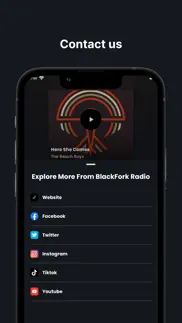 blackfork radio iphone screenshot 3