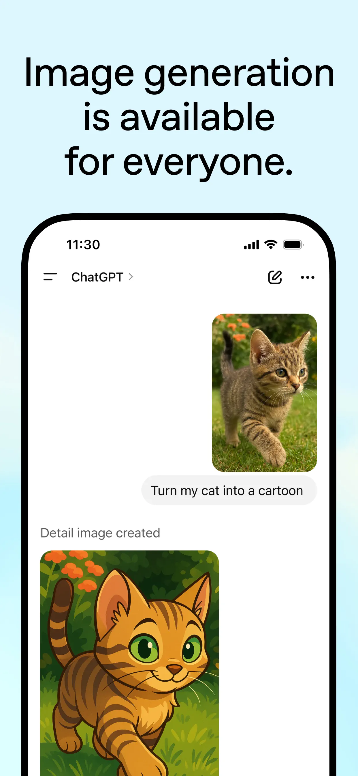 ChatGPT screenshot 1