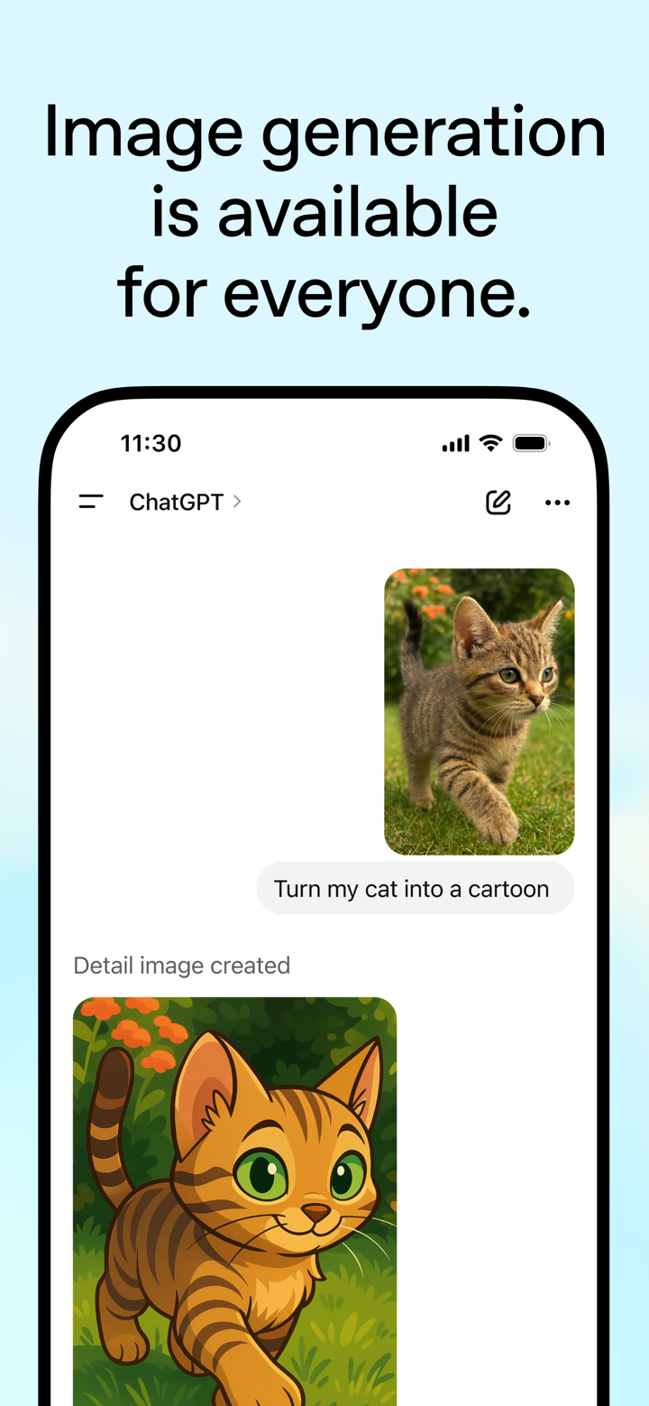ChatGPT screenshot 1