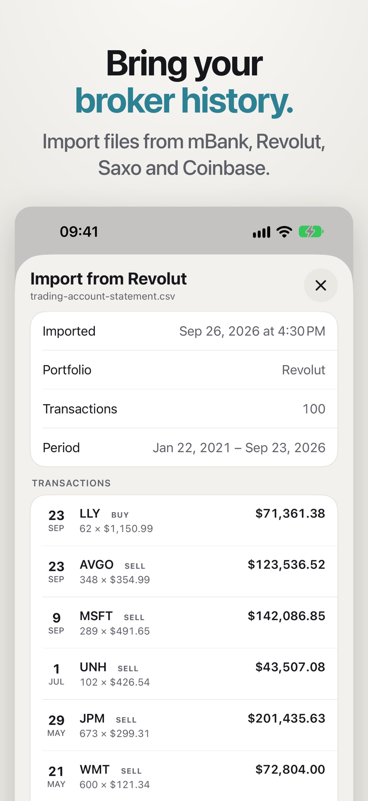 Screenshot 3 of tickerfolio: Portfolio Tracker