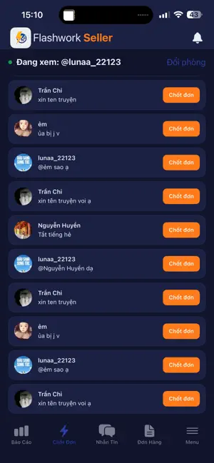 FlashWork Seller screenshot 3