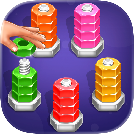 Nuts & Bolts - Screw Sort 3d