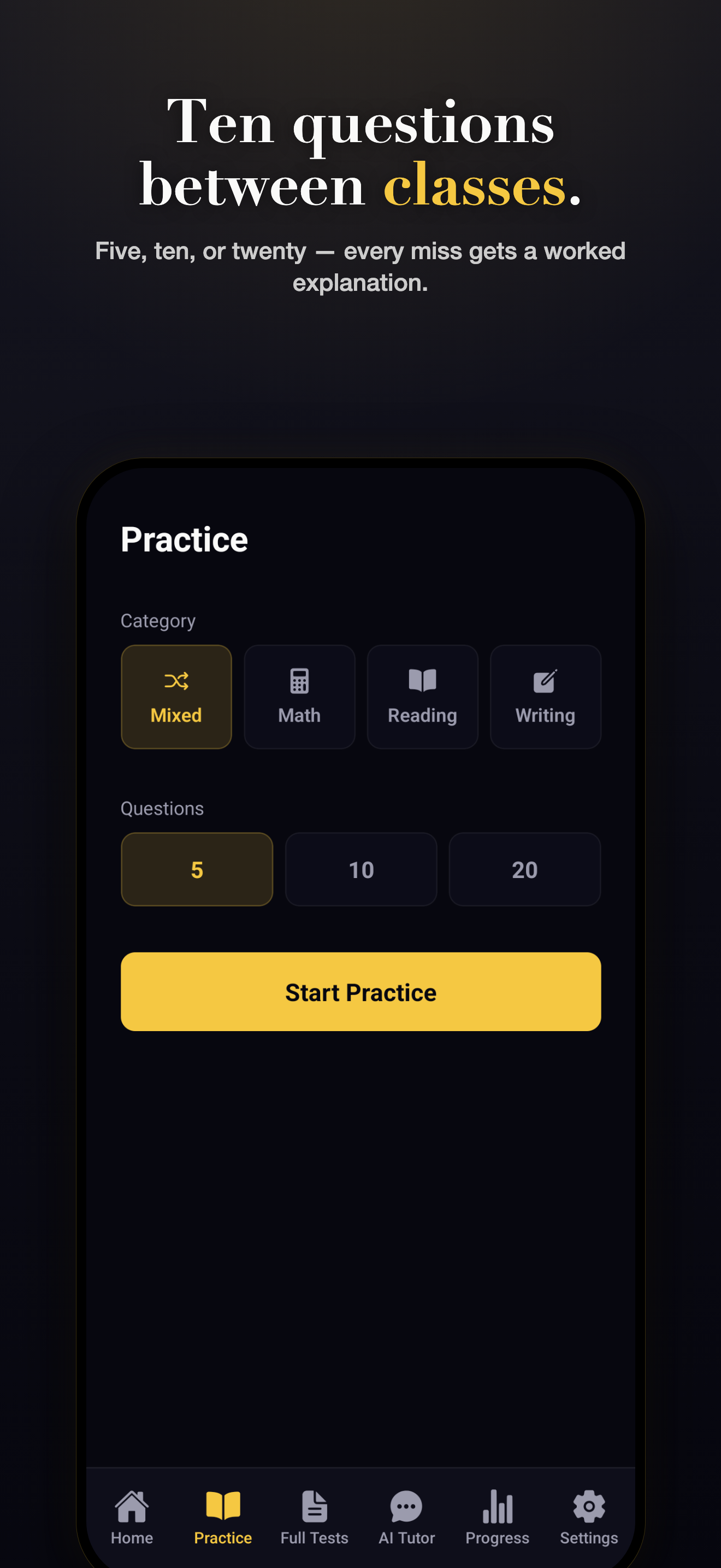 TutorPro: SAT & ACT Prep screenshot 4