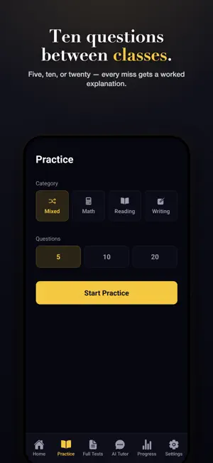TutorPro: SAT & ACT Prep screenshot 4
