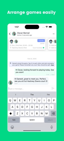 Spin: Tennis Partners, Leagues screenshot