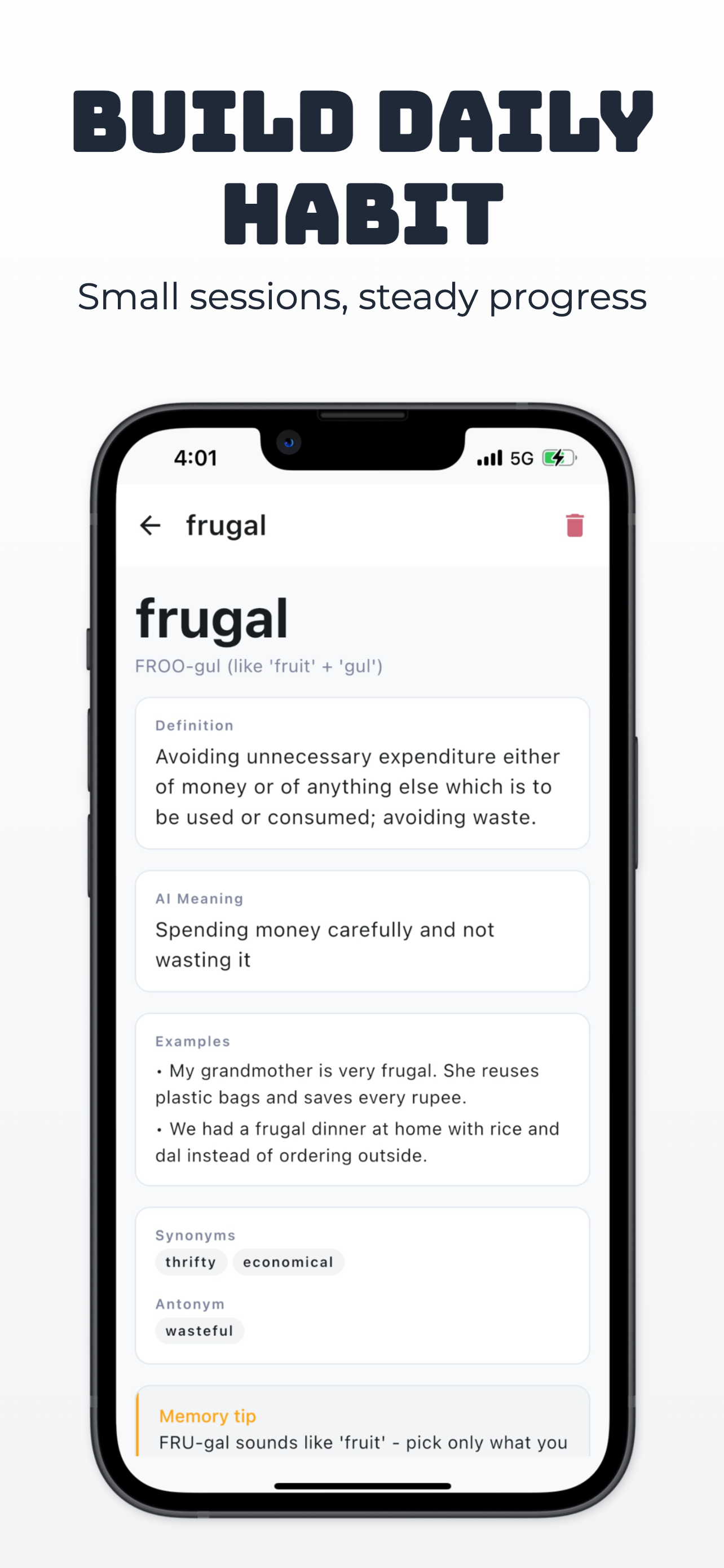 Vokably screenshot 3