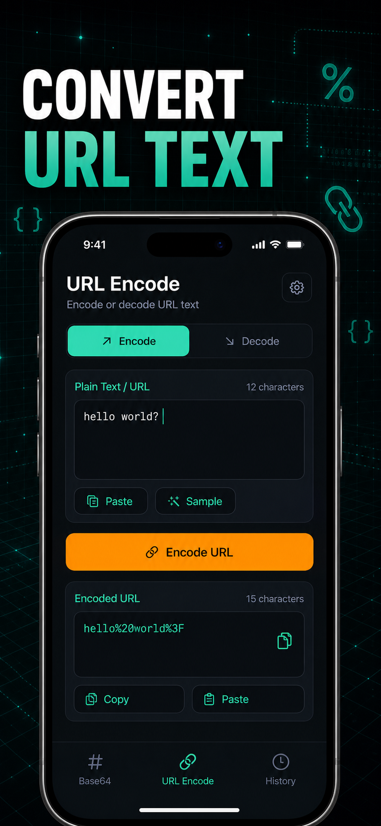 Base64 Encode & Decode screenshot 3