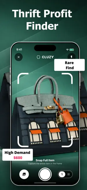 Thrift AI Profit Finder・Cluzy screenshot 1