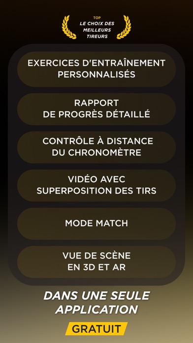Screenshot #1 pour Drills: Shooting Training app
