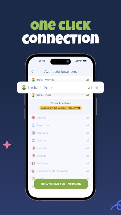 VPN India - Private & Secure Screenshot