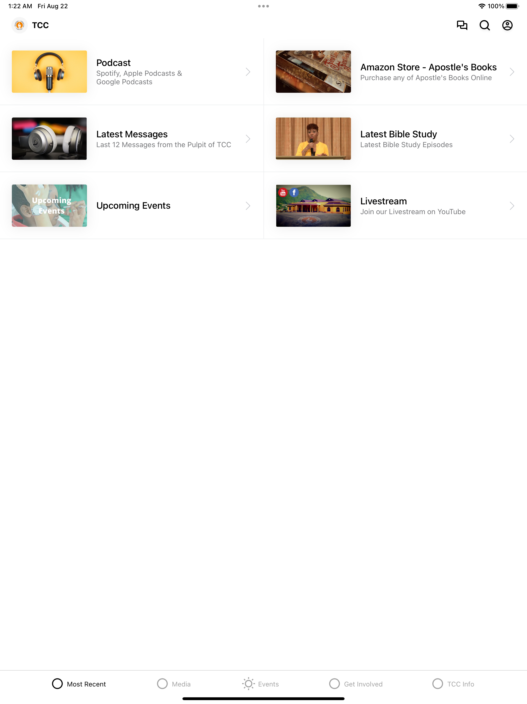 Trinidad Christian Center APP