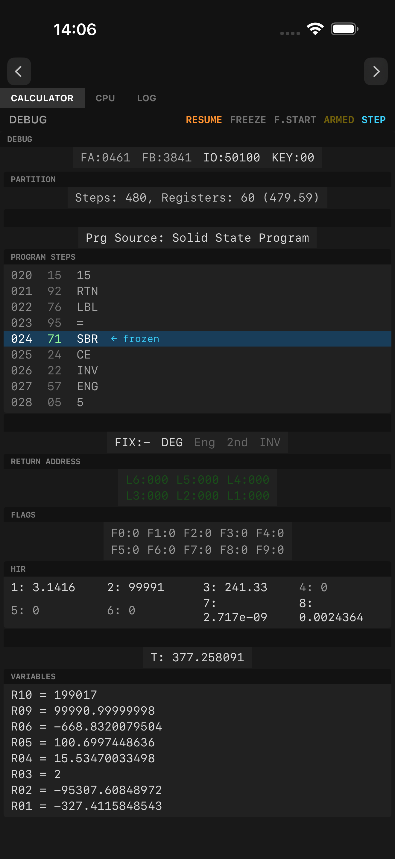 Calc-U-59 screenshot 3