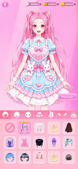Doll Fashion : Dress Up Makeup screenshot 1