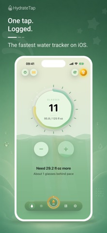 HydrateTap: Water Tracker Screenshot 1 of 10
