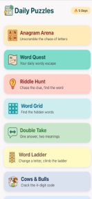 Daily Puzzles Play screenshot