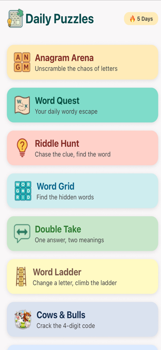 Daily Puzzles Play Screenshot 1 of 10