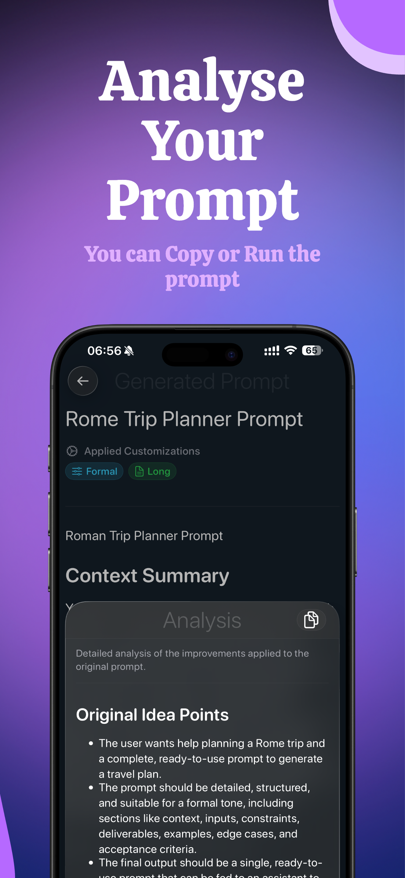 RePrompt: AI Prompt Builder