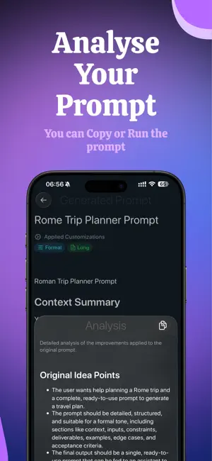 RePrompt: AI Prompt Builder screenshot 4