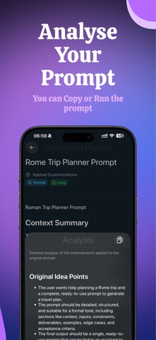 RePrompt: AI Prompt Builder Screenshot 4 of 6