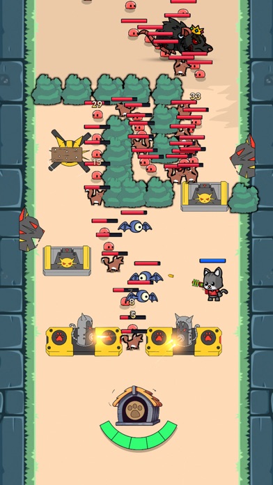 Capybara Go : Tower Rush 2D Screenshot