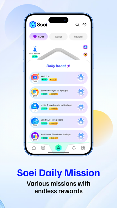 Soei: SocialFi & Earn SuperApp Screenshot