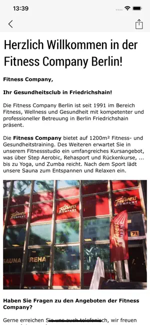 Fitness Company Berlin screenshot 4
