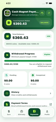Money Magnet Earn Cash screenshot