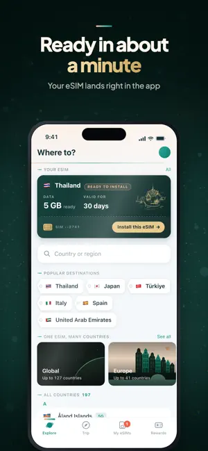 Boutique eSIM: Travel & Data screenshot 4
