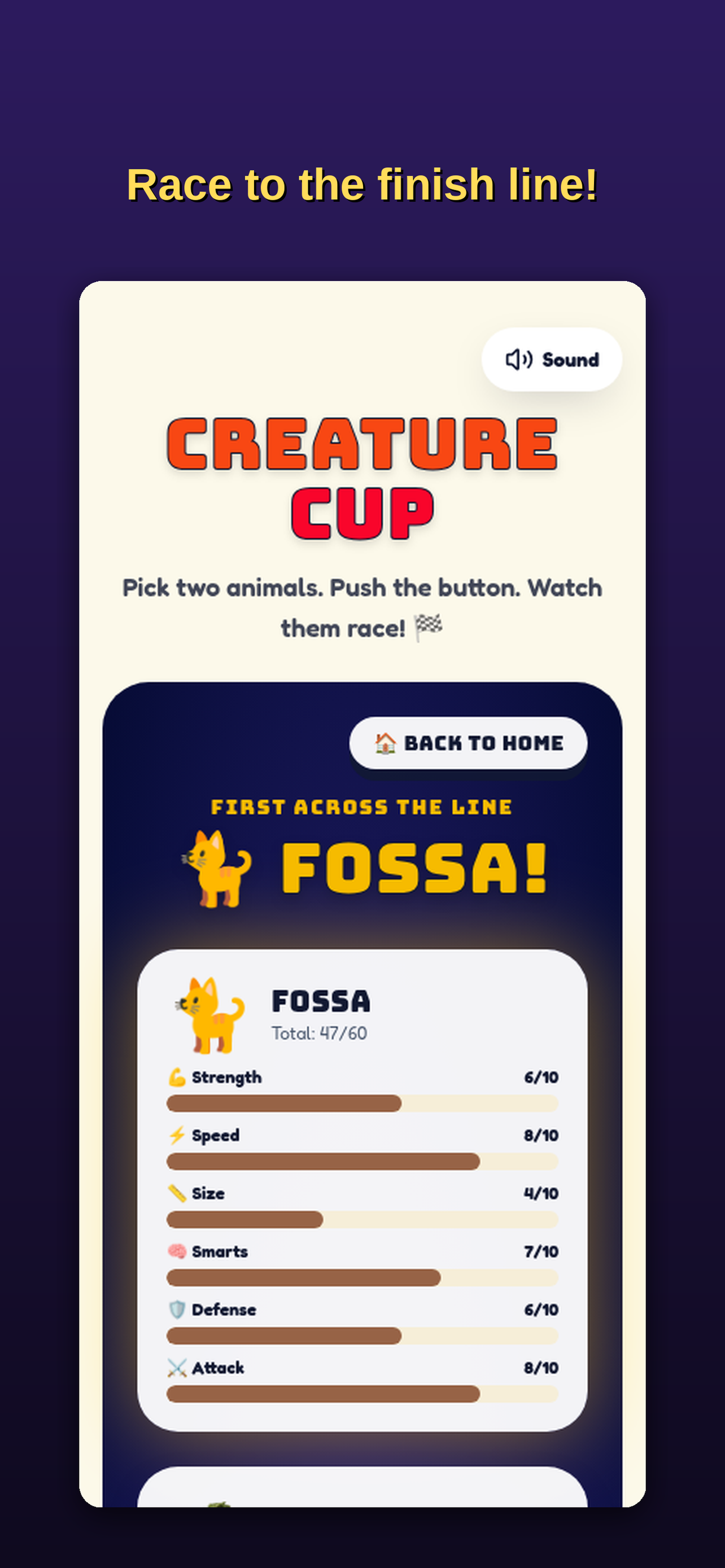 Creature Cup