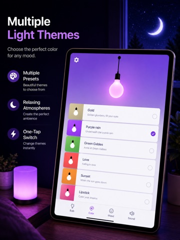 Night Light: Sleep Better iPad screenshot