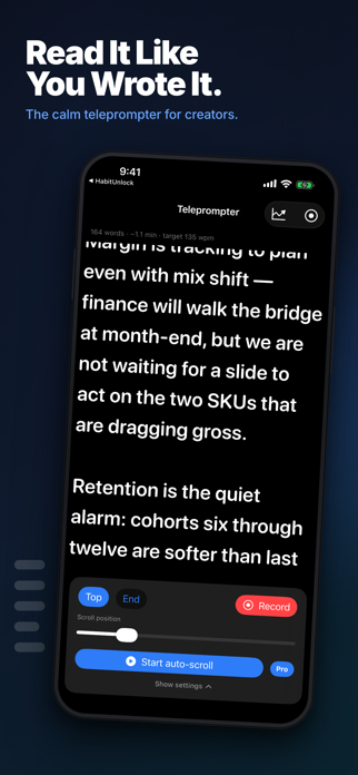 GoScript: AI Teleprompter Screenshot 1 of 5