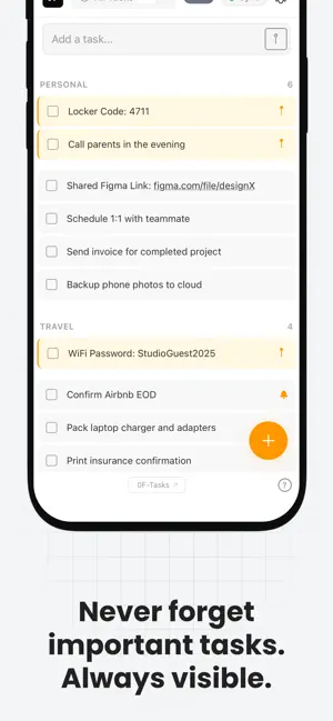 Zero-Friction Task Manager screenshot 4