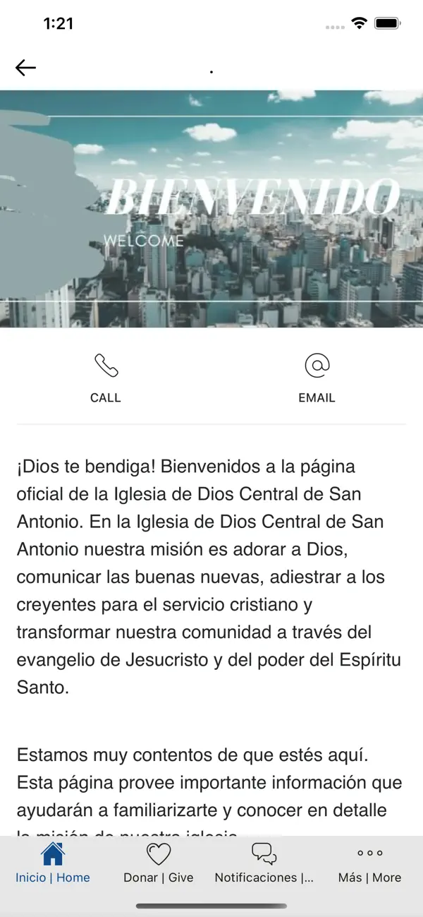 Screenshot #1 pour Central COG San Antonio, TX