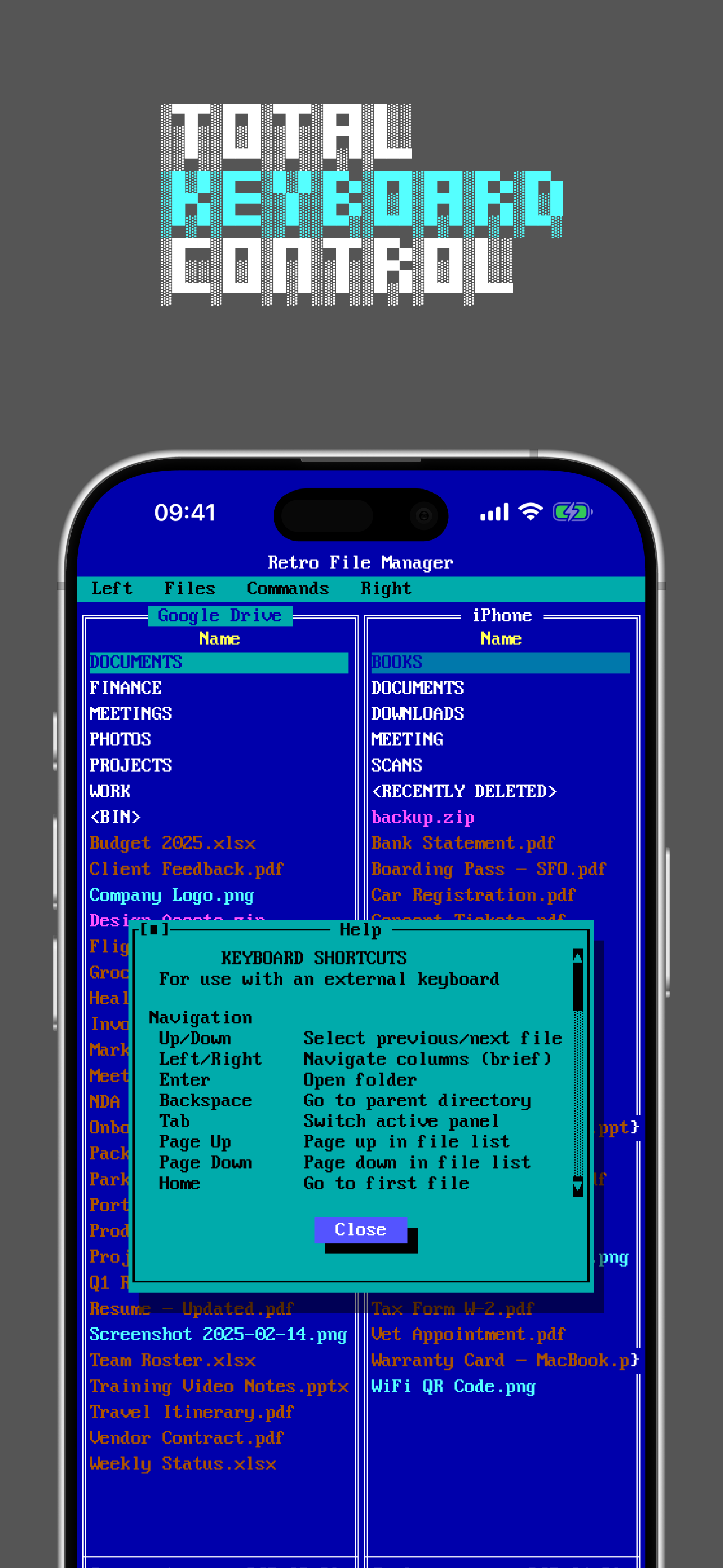 Retro File Manager screenshot 8