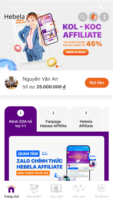 App screenshot