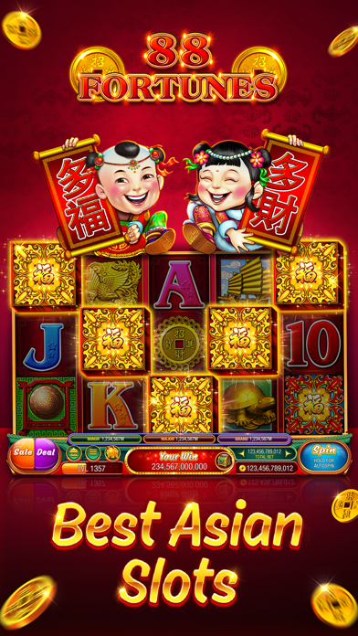 88 Fortunes Slots Casino Games Screenshot