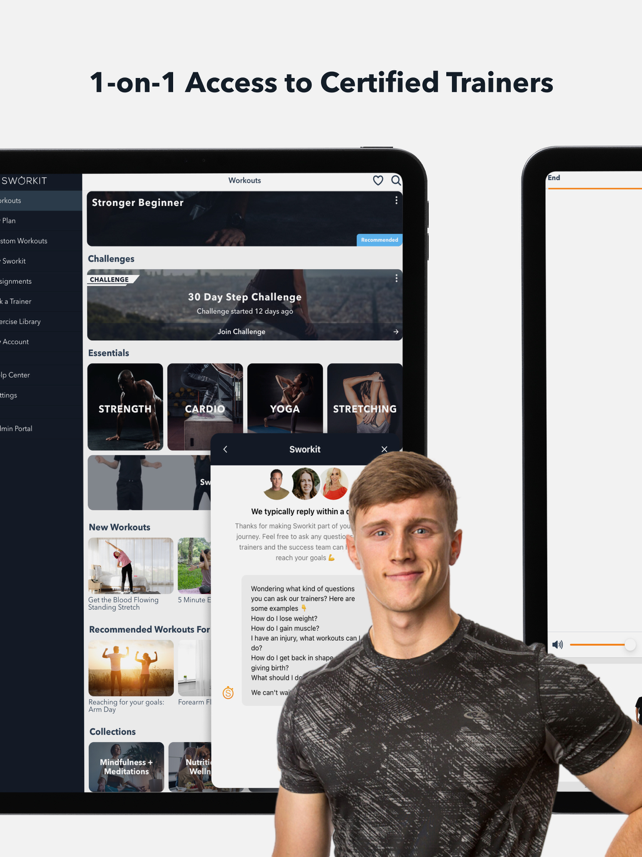 Sworkit Fitness & Wellness App Screenshot